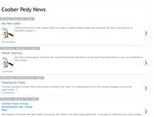 Tablet Screenshot of cooberpedynews.blogspot.com