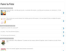 Tablet Screenshot of blogfairelafete.blogspot.com