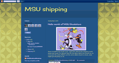 Desktop Screenshot of msureceiving.blogspot.com
