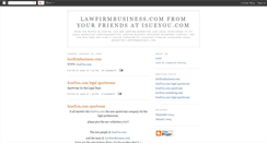 Desktop Screenshot of lawfirmbusiness.blogspot.com