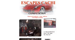 Desktop Screenshot of escapescachi.blogspot.com