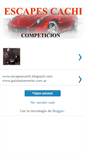 Mobile Screenshot of escapescachi.blogspot.com