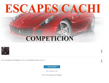 Tablet Screenshot of escapescachi.blogspot.com