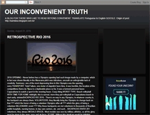 Tablet Screenshot of brazilourinconvenienttruth.blogspot.com