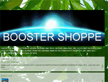 Tablet Screenshot of boostershoppe.blogspot.com