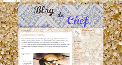 Desktop Screenshot of bloggerdochef.blogspot.com