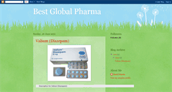 Desktop Screenshot of bestglobalpharma.blogspot.com