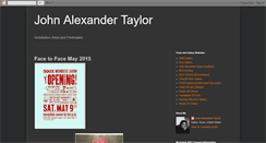 Desktop Screenshot of johnalexandertaylor.blogspot.com