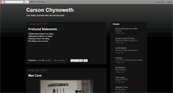 Desktop Screenshot of carsonchynoweth.blogspot.com