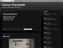 Tablet Screenshot of carsonchynoweth.blogspot.com