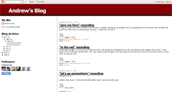 Desktop Screenshot of andrewvarner.blogspot.com
