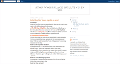 Desktop Screenshot of mdstopbully.blogspot.com