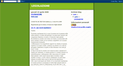 Desktop Screenshot of legislazione-rinno.blogspot.com