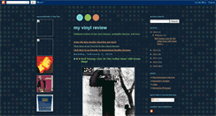 Desktop Screenshot of myvinylreview.blogspot.com