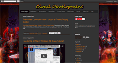 Desktop Screenshot of development-cloud.blogspot.com