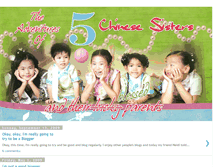 Tablet Screenshot of 5chinesesisters.blogspot.com