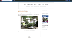 Desktop Screenshot of enjoyingsavannahga.blogspot.com