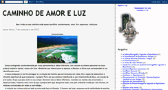Desktop Screenshot of caminhodeamoreluz.blogspot.com
