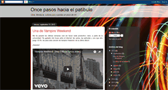 Desktop Screenshot of oncepasoshaciaelpatibulo.blogspot.com