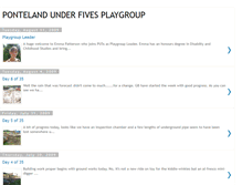 Tablet Screenshot of pontelandunderfives.blogspot.com