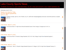 Tablet Screenshot of lakecountysportsshow.blogspot.com