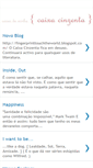 Mobile Screenshot of coisasdaminhacaixacinzenta.blogspot.com