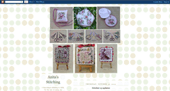 Desktop Screenshot of anitas-stitching-addiction.blogspot.com