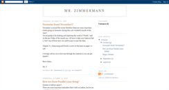Desktop Screenshot of mrzimmermann.blogspot.com