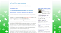 Desktop Screenshot of insurance-ehealth.blogspot.com
