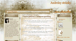 Desktop Screenshot of andreinystranky.blogspot.com