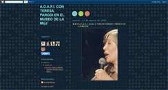 Desktop Screenshot of adapidiadelamujer.blogspot.com