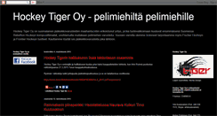 Desktop Screenshot of hockeytiger.blogspot.com