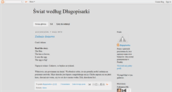 Desktop Screenshot of dlugopisarka.blogspot.com