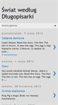Mobile Screenshot of dlugopisarka.blogspot.com