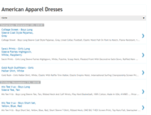 Tablet Screenshot of americanappareldresses.blogspot.com
