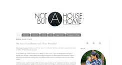 Desktop Screenshot of notahousebutahome.blogspot.com