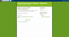 Desktop Screenshot of hotelcarmen.blogspot.com