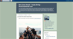 Desktop Screenshot of divezonehawaii.blogspot.com