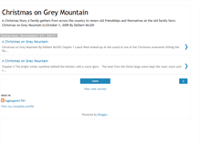 Tablet Screenshot of christmasongreymountain.blogspot.com