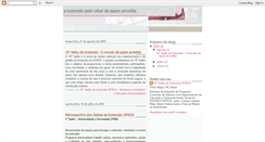 Desktop Screenshot of encontroextensionistasufrgs.blogspot.com