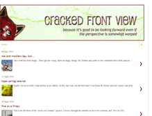 Tablet Screenshot of crackedfrontview.blogspot.com