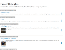 Tablet Screenshot of hunterhighlights.blogspot.com