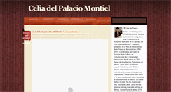 Desktop Screenshot of celiadelpalacio.blogspot.com