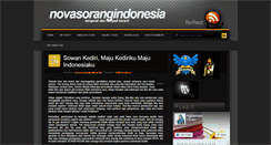 Desktop Screenshot of novasorangindonesia.blogspot.com