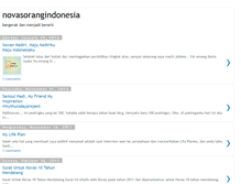 Tablet Screenshot of novasorangindonesia.blogspot.com