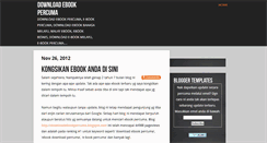 Desktop Screenshot of downloadebookpercuma.blogspot.com