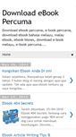 Mobile Screenshot of downloadebookpercuma.blogspot.com
