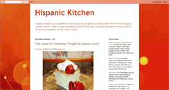 Desktop Screenshot of hispanickitchen.blogspot.com