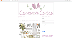 Desktop Screenshot of casamentocarioca.blogspot.com