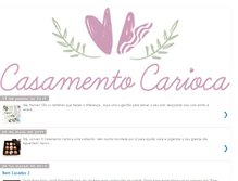 Tablet Screenshot of casamentocarioca.blogspot.com